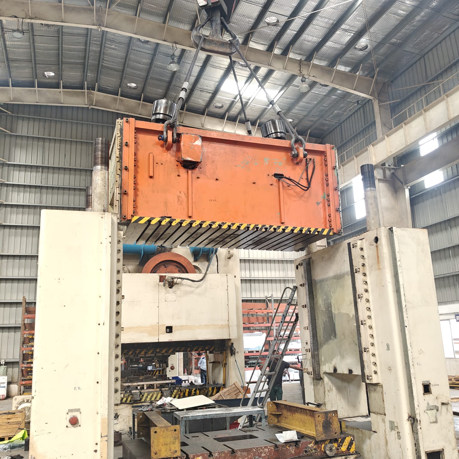 Press Dismantling & Relocation Services | Industrial Press Machine Shifting