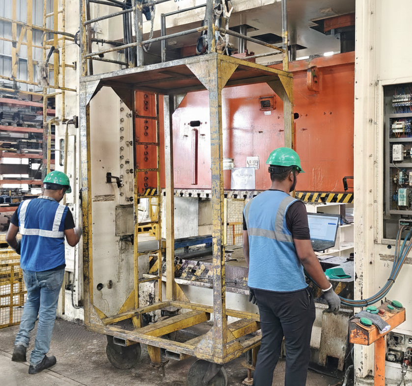 Automated Press Line